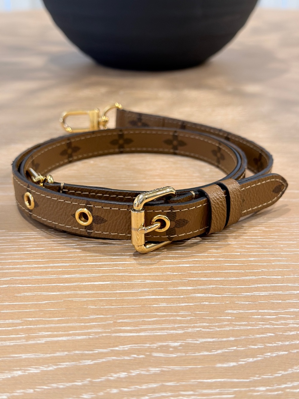 Authentic Louis Vuitton Reverse Monogram Métis Adjustable Strap